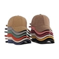 thumbnail image 4 of Gorra de béisbol personalizada para hombre y mujer, gorro con logotipo del equipo, bordado con su nombre, Snapback, de gamuza, estilo Hip Hop, regalo novedoso, 4 of 4