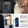 thumbnail image 6 of Jeiento Wolf Car Seat Covers Front Rear Full Set Steering Wheel Cover Seat Belt Pads Armrest Cover Cup Holders Keychain, 13 PCS Blue Interior Automotive Accessories Sets Gifts for Women Men, 6 of 8