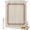 Light Beige Coral Red, variant on Shower Curtain Pink Rose Shower Curtains for Bathroom Decor, Waterproof Polyester Shower Curtain Set with Hooks, Small Stall Size 36" x 72" Country Floral Linen Texture
