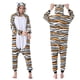 thumbnail image 5 of Conjuntos de pijamas de unicornio para mujer, ropa de dormir de franela con animales bonitos, camisón de Tigre y gato para invierno, 5 of 5