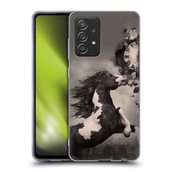 Head Case Designs Officially Licensed Simone Gatterwe Horses The Apocalypse Soft Gel Case Compatible with Samsung Galaxy A52 / A52s / 5G (2021)