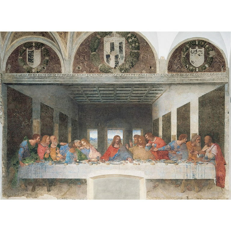 Clementoni 30382465 Leonardo the Last Supper Puzzle, 1000 Piece