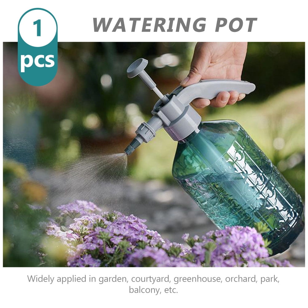 unbranded  Garden Watering Can Misting Spray Bottle Sprinkler for Kids Child Blue