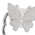 thumbnail image 3 of GOOHOCHY Gancho para bolso de escritorio de oficina con diseño de mariposa, soporte decorativo para bolso o monedero, 3 of 8