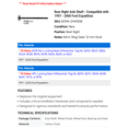 thumbnail image 2 of Rear Right Axle Shaft - Compatible with 1997 - 2000 Ford Expedition 1998 1999, 2 of 2
