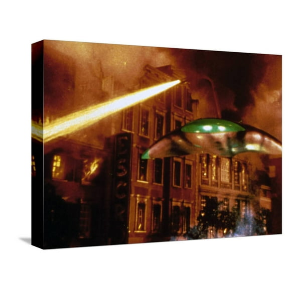 Art.com The War Of The Worlds, 1953 Stretched Canvas Print Wall Art, 16" x 12"