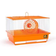 Prevue Pet Products Single Story Hamster Cage - Orange