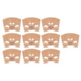 thumbnail image 2 of 10pcs Érable Violon Chevalet Type Régulier 4/4 1/8 1/4 3/4 1/2 Accessoires de Violon, 2 of 8
