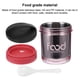 thumbnail image 2 of Yuarrent Taza termo de gran capacidad de 400ml, taza aislante de acero inoxidable antiescaldado, buen sellado con cuchara para oficina, escuela, Camping Mostrada No.2 Yuarrent HA027611-02, 2 of 6