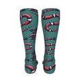 thumbnail image 6 of KLL Snake And Rose Print Cool Socks Men's Women's Crew Socks Funny Crazy Novelty Stockings, 6 of 8
