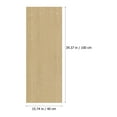 thumbnail image 2 of Greenadscape Wood Grain Floor Tile Beige Pvc For Kitchen 1Pcs, 2 of 8