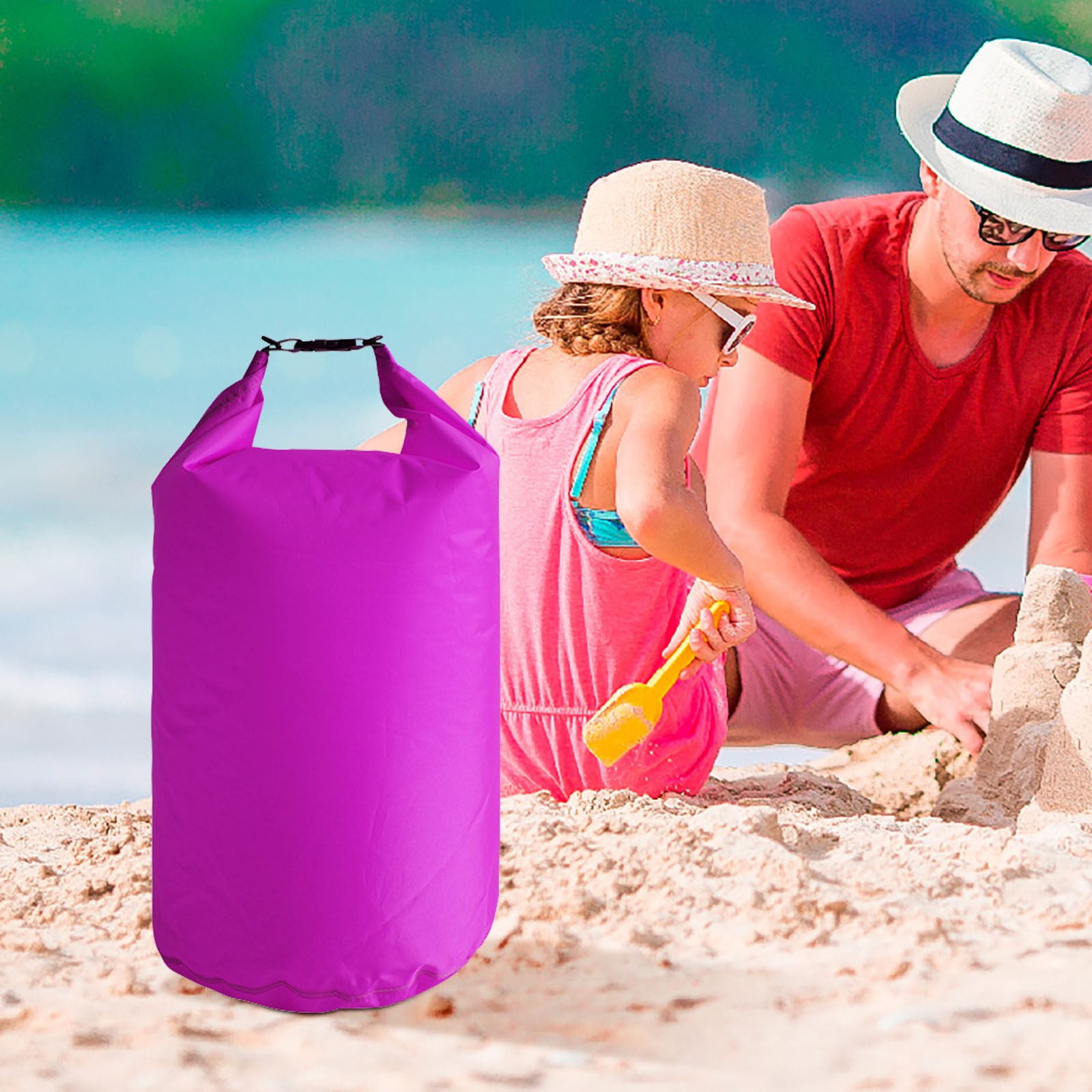 Waterproof Dry Bag 18.9 Inch, Lightweight Large Capacity Dry Storage for Canoe Kayaking Rafting Boating Hiking Camping Travel Fishing Sea Swimming Paddle Board