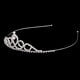 thumbnail image 5 of Tiara de cristal para novia, pasadores para el pelo, diadema y lazo para el pelo (plateado), 5 of 5