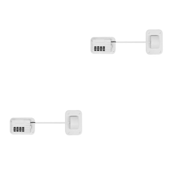 Inteprter Refrigerator Window Lock Kid Safety Coded Locks Combination For Fridge Door Type1