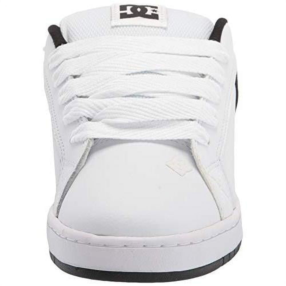 字009 Mens DC Shoe Court Graffik 300529 White Skateboard Athletic