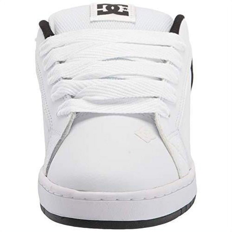DC Shoes Men's Court Graffik Shoes White/Black/Black - 300529-WLK