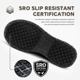 thumbnail image 3 of SPIEZ Non Slip Shoes for Women, Oil Resistant Slip-on Waterproof Work Sneakers with Air Cushion for Nursing, Service and Daily Wear, Black Size 10, 3 of 11