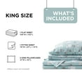 thumbnail image 4 of Comfort Spaces King Sheet Set, Flannel Bed Sheets King, 100% Cotton Bed Sheets Set with Deep Pocket, 4-Piece, 4 of 8