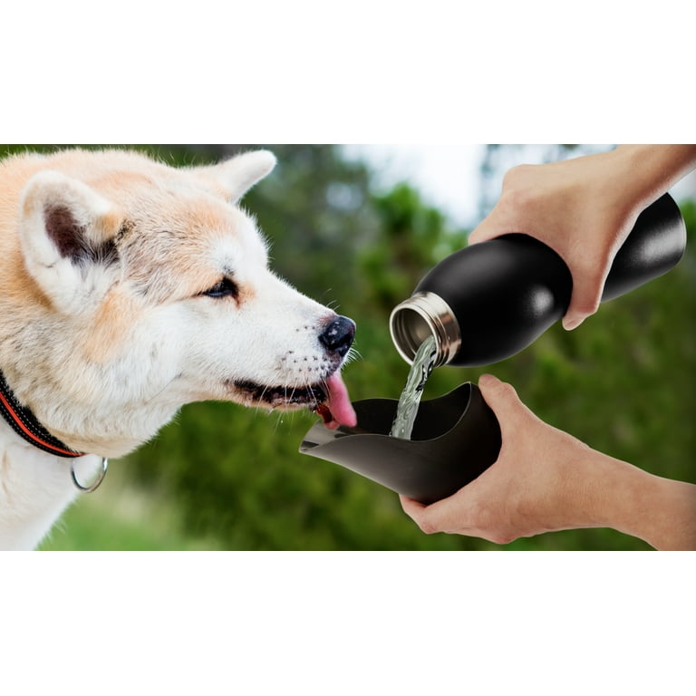 Mobile Dog Gear 25 Oz Water Bottle Black Walmart
