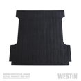 thumbnail image 3 of Westin Automotive Bed Mat 50-6475 Direct Fit; Without Raised Edges; Black; Rubber; Tailgate Mat Not Included, 3 of 5
