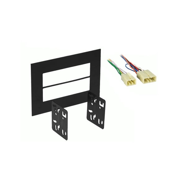 Fits Subaru Legacy Outback 1995-1999 Metra Double DIN Dash Kit with Harmony Radio Harness