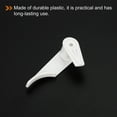 thumbnail image 4 of Uxcell 3mm Ceiling Lampshade Clips Fixed Buckle Light Fixture Accessories White 15 Pair, 4 of 6