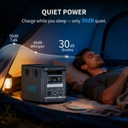 ABOK Ark2000 Expandable Power Station 2000W, 1536Wh LiFePO4 (Up to 3072Wh) for Home Backup, Blackouts & Hurricanes