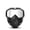 #3 Silver, variant on Detachable Full Face Goggle Mask, Anti-UV Dustproof Anti-Fog HD Lens, Large Viewing Safety Glasses for Riding Cutting Welding