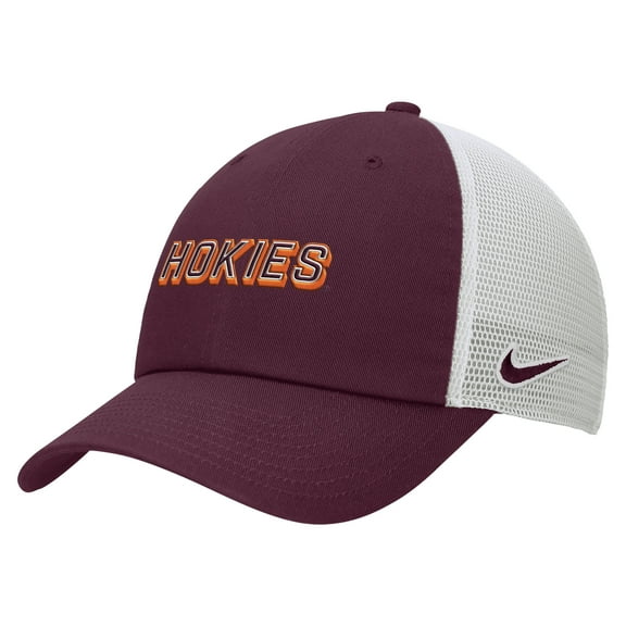 Men's Nike Maroon Virginia Tech Hokies On-Field Club Adjustable Trucker Hat