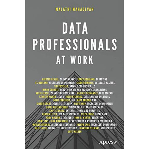 Pre-Owned Data Professionals at Work (Paperback) by Malathi Mahadevan