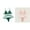 P-Green 1PCS & Pink 1PCS, variant on (2-Pack) Rinsvye Women Plus Size Underwire Big Bust for Women Set Two Piece Plus Size Silk for Women 3X Underwear Underwear Sleepwear Steel Chain Linked Underwire