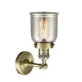 thumbnail image 2 of 203-AB-G58-Innovations Lighting-Bell - 1 Light Wall Sconce In Industrial Style-10 Inches Tall and 5 Inches Wide-Antique Brass Finish-Silver Plated, 2 of 2