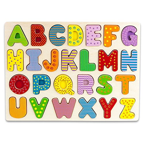 Imagination Generation Professor Poplar’s Wooden Numbers Puzzle Board Learn to Count with Colorful Chunky Numbers 