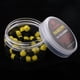 thumbnail image 5 of 1 caja de cebos de carpa Boilies, cebos de pesca con , señuelos flotantes, señuelos blandos Negro + amarillo Zulema Boilies emergentes, 5 of 8