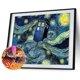 thumbnail image 1 of Cuadros Decorativos 5D bricolaje redondo completo taladro diamante pintura al óleo paisaje dibujo Likrtyny embutido en tela, 1 of 9