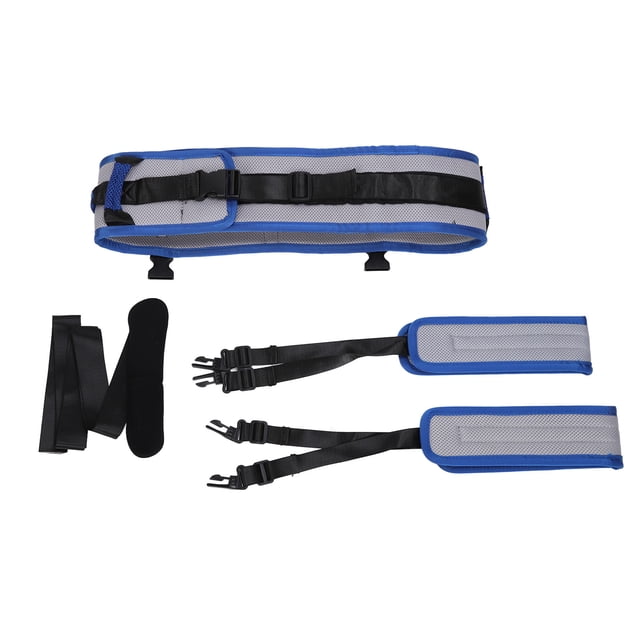 Ceinture de Transfert de Sécurité, Ceinture de Transfert pour Patient Douce Ceinture de Démarche de Transfert pour Patient Ceinture de Transfert avec Boucles pour Jambes Axée sur la Performance
