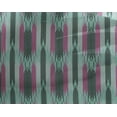 thumbnail image 3 of oneOone Georgette Viscose Fabric Ikat Style Stripe Print Fabric BTY 42 Inch Wide, 3 of 3