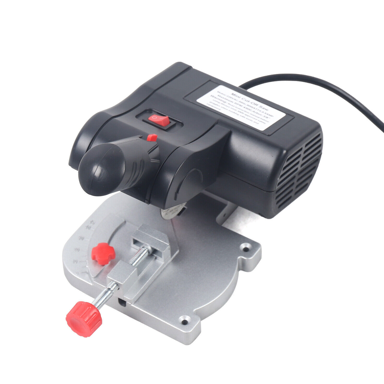 4500 (rpm) Mini Miter Saw Electric Power Table Saw Benchtop Cut-Off Chop Saw 45° Cutting
