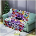 thumbnail image 2 of Smiling Critters Flannel Blanket, Super Soft Blanket, 3D Printing, Wool Blanket, Suitable For Sofa Living Room-Youyoupin, 2 of 3