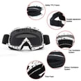 thumbnail image 2 of GHSDFBB Motorcycle Goggles, ATV Dirt Bike Off Road Racing Riding Goggle, Anti-Scratch UV400 Eyewear Cycling Motocross, 2 of 7