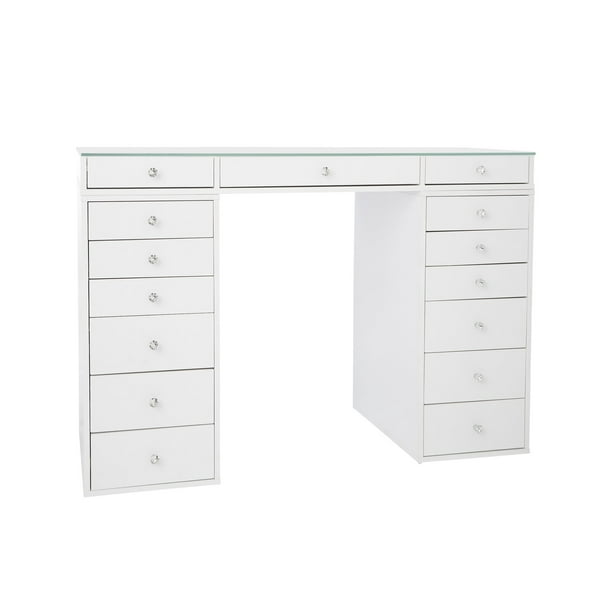 Impressions Vanity Slaystation Plus 2 0 Tabletop Mirror 6 Drawer Units Bundle For Make Up Storage Solid Material Makeup Organizer Desk Living Room Dressing R Com Impressions Vanity Slaystation Plus 2, Makeup Vanity Slaystation 2 0 Tabletop