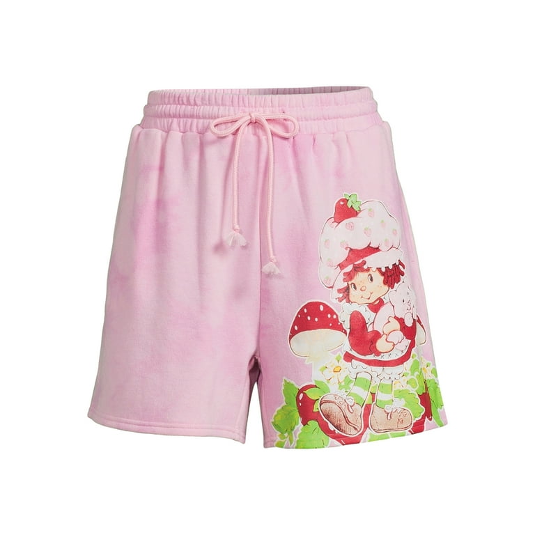【THE MUSEUM VISITOR】STRAWBERRY SHORTS Juniors Strawberry Shortcake & Custard Easy Shorts - Walmart.com