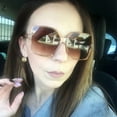 thumbnail image 6 of Fashion Women Oversized Sunglasses Brand Designer Big Frame Sun Glasses for Female Trendy Shade with Gradient Lense UV400, 6 of 6