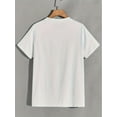 thumbnail image 2 of 1 piece, 100% cotton T-shirt, NEW YORK printed top, high-quality breathable material, sweat absorption and skin friendly, everyday everything, 2 of 3