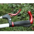thumbnail image 2 of ORDDIART Brake Lever for Cycles 1 Pair Red Aluminium Universal Fit for Mountain Road Bikes 6.3x3.3x0.9in, 2 of 8