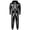 Black Style#2, variant on Skeleton Costume, Adult Onesie Pajamas, Skeleton Onesie Adult, Adult Men & Women Skeleton Halloween Costume Unisex Skeleton Jumpsuit Pajamas Onesie Cozy One Piece Cosplay Party 2026
