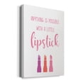 thumbnail image 2 of Little Lipstick Premium Gallery Wrapped Canvas - Ready to Hang, 2 of 9