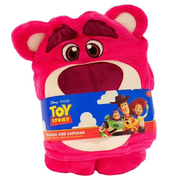 Frazada Disney Pixar Lotso Toy Story Rosa