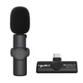thumbnail image 1 of HXSJ F18 Microphone Sans Fil 2,4 g Distance de Transmission jusqu'à 20 m Prêt à l'Emploi pour Diffusion en Direct, 1 of 6