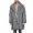 Dark Gray, variant on Coat for man Men's Winter Long Coat Jacket with Turn-Down Collar for Cold Weather and Style